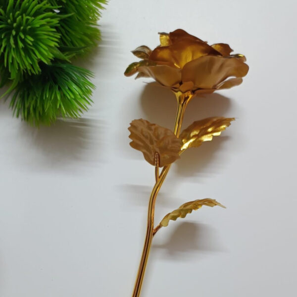 Gold Plated Rose